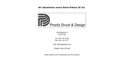 Desktop Screenshot of pirwitz.com